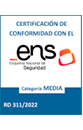 Certificación de conformidad con el ENS - Categoría MEDIA